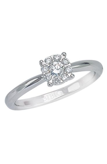 Ringe Bibigi Dame Marlene in Weißgold Diamante 0.11 Ct ANB3323B - ANB3323B